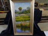 S.C. Wetlands-Oil on Canvas-Donna Williams