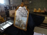 Gilded wood frame mirror -35