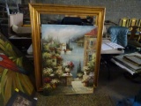 Oil on Canvas-needs to be reassembled