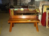 Antique Wooden Bench-44