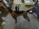 Wooden Hunting Dog