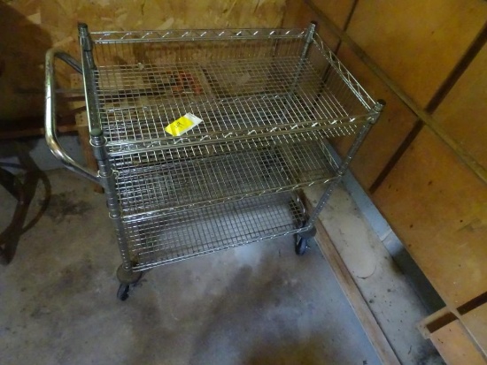 Stainless steel rolling rack-4'x2'