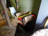 Electrical Conduit-Shovels, creeper, 2 metal beds-chairs