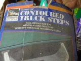 Contoured truck steps