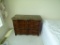 Hickory Chair Chest of drawers with marble top-marble top is cracked. 46