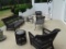 Wicker set includes: 2 chairs, sofa (78