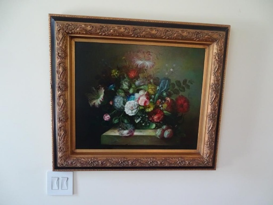 W. Melvin Oil painting-still life-32" x 28"