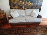 Michael Thomas leather/upholstered sofa-81