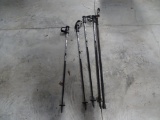 4 ski poles (Axis speed) and walking stick