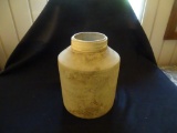 Stoneware Fruit Jar-1 GAL. mid 1800s-attributed to Bauer & Brothers, IND.