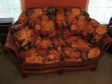 Love seat - floral fabric 60