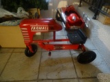Farmall tractor pedal car. 