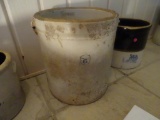 UHL Pottery-6 gallon, 1876, Acornware from Indiana.