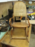 Antique Wicker/Rattan Child's Chair (needs minor work)