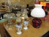 Lots of Oil lamps