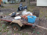 Trailer- needs air in tires - does not include items on top ~4'x6'