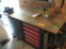 Work Bench w/ Tool Chest & Vise, 5' long x 25