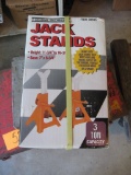 2-3 Ton Jack Stands-never used! Height-11 3/4