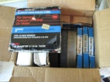 Box full of Grinding Wheels & Wire Wheel Brushes-various sizes.