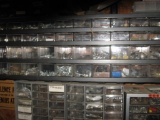 Large assortment of Nuts, Bolts, Screws, Wire Clamps, Toggle Bolts, Hose clamps, Cotter Pins.