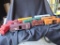 Box of Train Cars:2 NYC 159000, 2 R.I. 6464 Rte of the Rockies, MSt & L Caboose-6059, Pennsy 65400