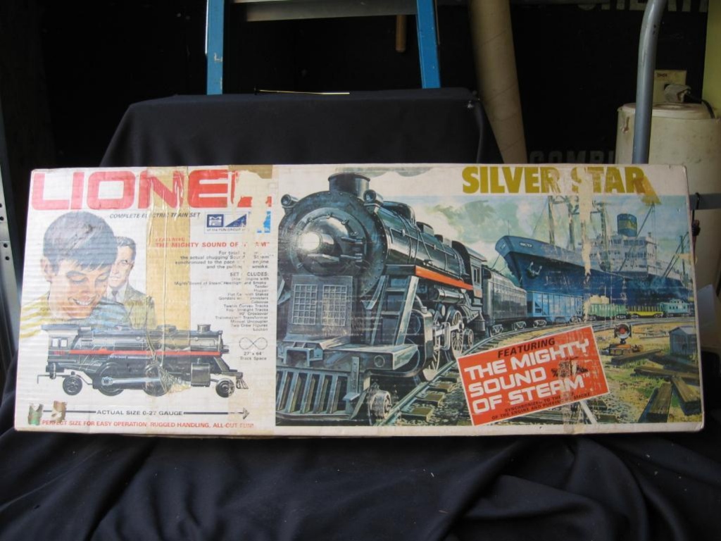 lionel silver star train set
