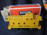 6167 Union Pacific Caboose-yellow