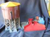 Lionel Lines Water Tower and 397 Coal Hopper