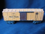 7 Box Cars: 2454 Yellow Baby Ruth car, 6454 SP, 6454 Pennsylvania, X-1004 Orange Baby Ruth,