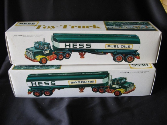 2 Hess Toy Trucks
