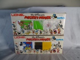 Mickey's Mouse Hi-Cube Boxcar 6-9660 & Bambi Box Car, 6-9669