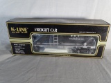 K-Line Freight Car Western Pacific Classic, Tank Car w/ Die Cast Chassis, K632-2171-New!