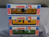 Spirit of '76 -3 Box Cars: New York State, 6-7611, North Carolina , 6-7612 & Rhode Island, 6-7613