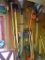 Lots of Tools! 2 Weed Whackers, 2 Post hole digger, Hedge Trimmer, Brooms, Shovels