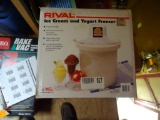 Rival Ice Cream & Yogurt Freezer-4 QT.