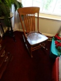 Vintage Wooden Rocking Chair