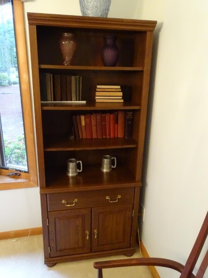 Bookcase-Wood Laminate-71"T x 30"W x 15"D