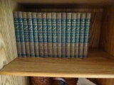 Shelves of books: The Natural Sciences Illustrated '58, Popular Educator Library plus