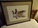 Richard Sloan signed Duck print-1980-235/1000. 27