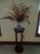 Marble top Plant Stand-w/flower vase-
