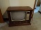 RCA Console TV-wood cabinet