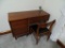 Mid Century Modern style desk and chair w/ lamp