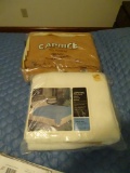2 Blankets-never opened-fits full/twin sizes