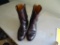 Leather cowboy boots-Lucchese men's size 11