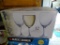 Luminarc nuance wine goblets-12-with 2 wooden wine racks for hanging.