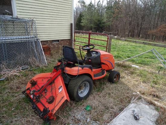 Simplicity Conquest riding lawn mower-50" deck, 22HP Briggs & Stratton Vanguard-does not work.