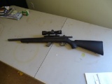 22 Rifle-Savage Mark 2 w/ scope bolt action-threaded barrel