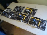 6 Motherboards: 3 Biostar TB250, 3 Asus Z170E