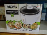 Aroma Rice Cooker-cooks 2-6 cups-never used!