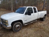 1998 Chevrolet C3500 Pickup Truck, VIN # 1GCHC39F2WF030383